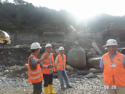 局總工程師汪輝德到厄瓜多爾TP項目部檢查指導(dǎo)工作 