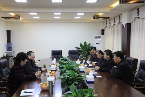 省水利廳老領導蒞臨工程局看望慰問