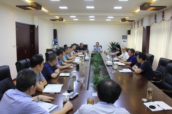 王華副廳長一行到工程局調研并指導工作