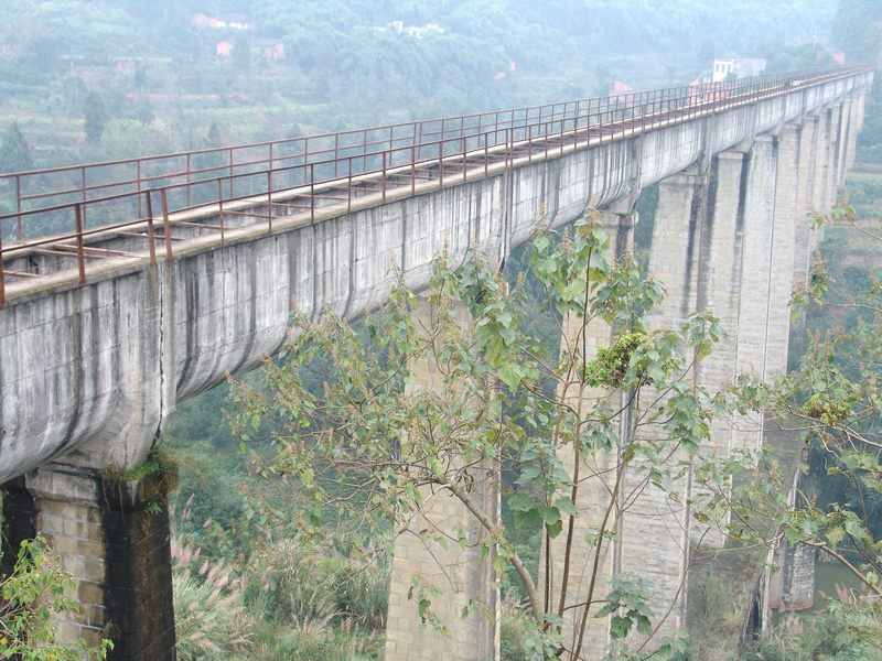 仁壽團(tuán)魚(yú)嘴渡槽