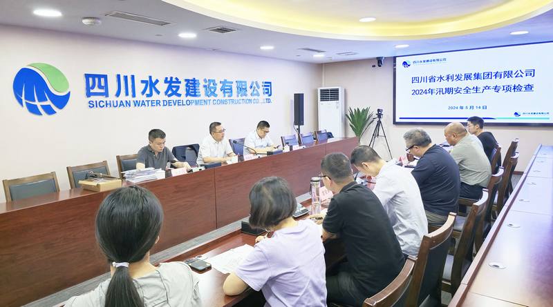 集團鄭祖杰副總經(jīng)理到公司檢查汛期安全生產工作