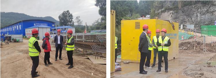 袁斌深入一線督導(dǎo)重點工程項目建設(shè)工作